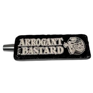 Stone Brewing Arrogant Bastard Ale Beer Tap Handle Black White Gargoyle Barware